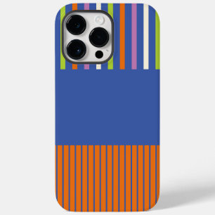 KleurenPop Stripes modern gestript design Case-Mate iPhone 14 Pro Max Hoesje