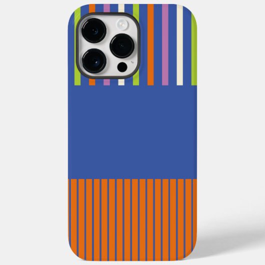 KleurenPop Stripes modern gestript design Case-Mate iPhone Case (Achterkant)