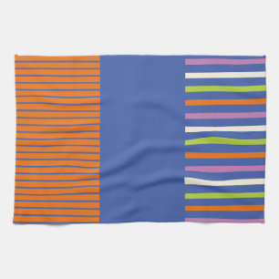 KleurenPop Stripes modern gestript design Theedoek