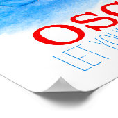 Kleurenposter met zeilboot voor een jongenskamer poster (Hoek)