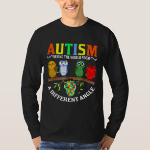 Kleurenpuzzels Autisme Kinder Mannen W T-shirt