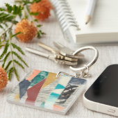 Kleurenrand II Sleutelhanger (Voorkant Rechts)