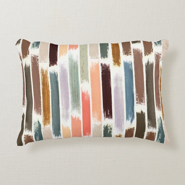 Kleurenregen 2 accent kussen (Voorkant)