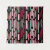 Kleurenregen 3 wandkleed (Voorkant (horizontaal))