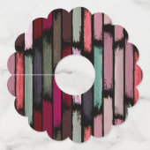 Kleurenregen 3 wijnglaslabel (Achterkant)