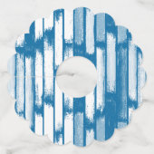 Kleurenregen 7 wijnglaslabel (Voorkant)