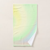 Kleurenregenboog van pasta bad handdoek (Handdoek)