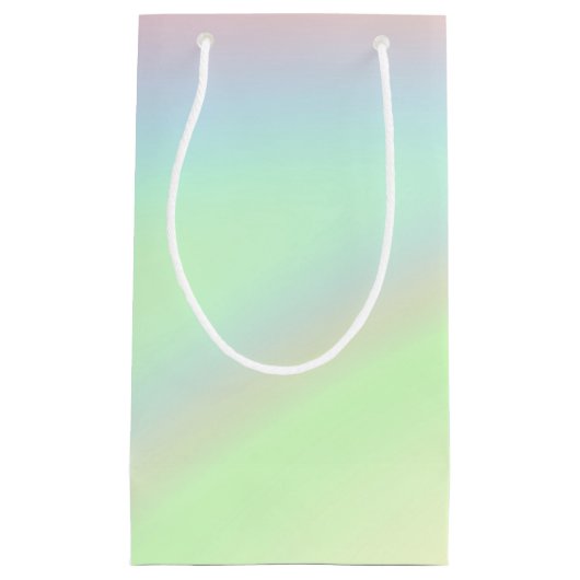 Kleurenregenboog van pasta klein cadeauzakje (Voorkant)
