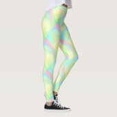 Kleurenregenboog van pasta leggings (Rechts)