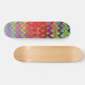Kleurenschouderplaat Skateboard (Horizontaal)