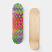 Kleurenschouderplaat Skateboard (Voorkant)