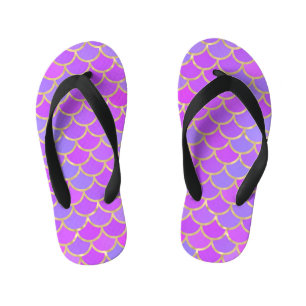 Kleurenschubben van de Meermin Kinder Teenslippers