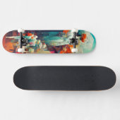 Kleurenskateboard - Aangepast ontwerp Skateboard (Horizontaal)