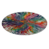 kleurenspectrum-pijlwiel snijplank (Hoek)