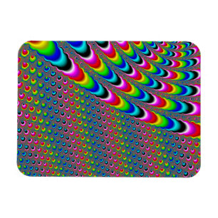 Kleurenspel - Fractal Art Magneet