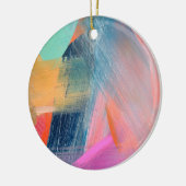 Kleurenspel Keramisch Ornament (Links)