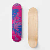 Kleurenspiegel | Bisexual Pride Skateboard (Voorkant)