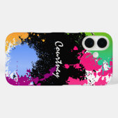 Kleurenspiegel op maat Case-Mate iPhone case (Achterkant (horizontaal))