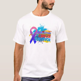 Kleurenspiegel - Overleving van mannelijke borstka T-shirt