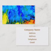 KLEURENSTORM VISITEKAARTJE (Voorkant / Achterkant)