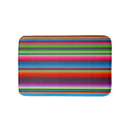 Kleurenstrepen Badmat