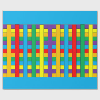 Kleurenstrepen Cadeaupapier