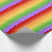 Kleurenstrepen Cadeaupapier (Hoek)