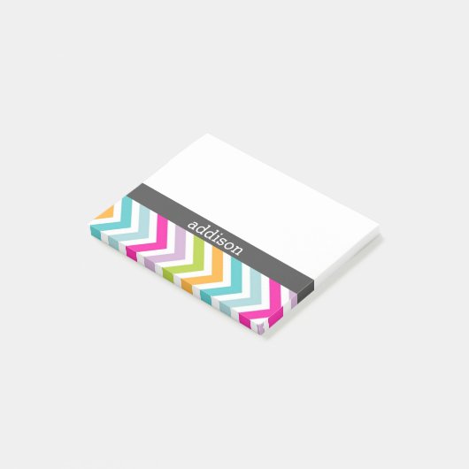 Kleurenstrepen Post-it® Notes (Schuin)