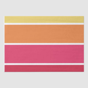 Kleurenstrepen Tissuepapier