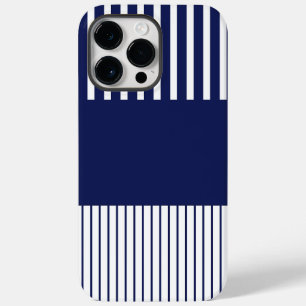 Kleurenstrepen voor Pop - blauw en wit Case-Mate iPhone 14 Pro Max Hoesje