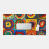 Kleurenstudie, Infinity Stippen van Wassily Kandin Bureaumat (Keyboard & Muis)