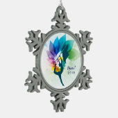  kleurentang Snowflake Ornament (Links)
