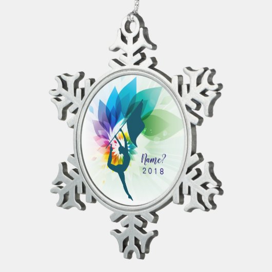  kleurentang Snowflake Ornament (Rechts)