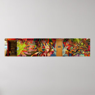Kleurentherapie Art Wall @ Zazzle Poster