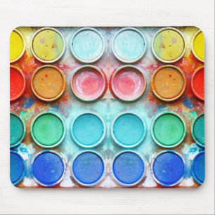 Kleurenvak voor vloerverf muismat