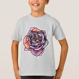 Kleurenventilator Roos T-shirt