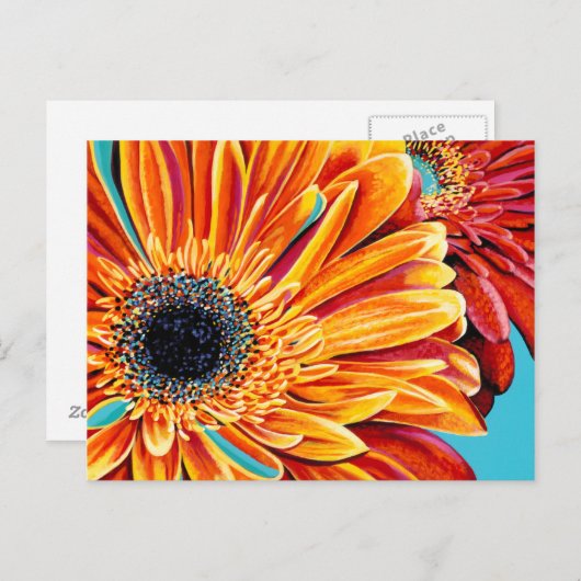 Kleurenverbranding II Briefkaart (Voorkant / Achterkant)