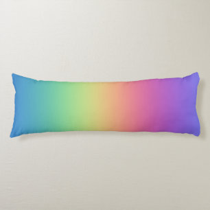 Kleurenverloop van de regenboog lichaamskussen