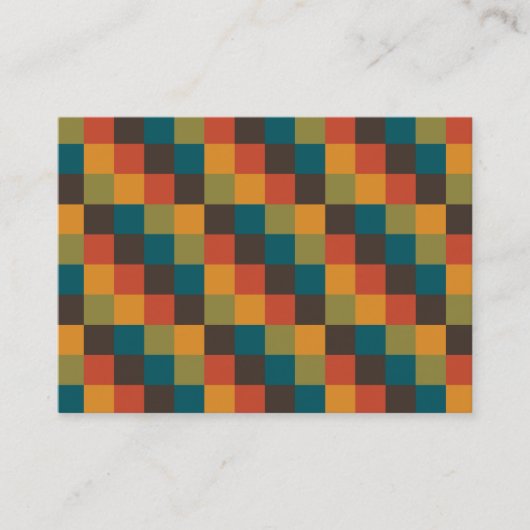 Kleurenvierkantjes 03 visitekaartje (Voorkant)