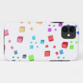 Kleurenvormig kubusontwerp Case-Mate iPhone case (Achterkant (horizontaal))