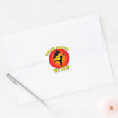 Kleurenwacht... We draaien Ronde Sticker (Envelop)