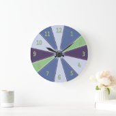 Kleurenwiel Blauw Grote Klok (Huis)