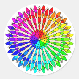 Kleurenwiel™ Classic Round Sticker