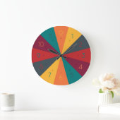 Kleurenwiel Creative Fun Wall klok (Huis)