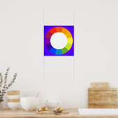 Kleurenwiel Poster (Keuken)