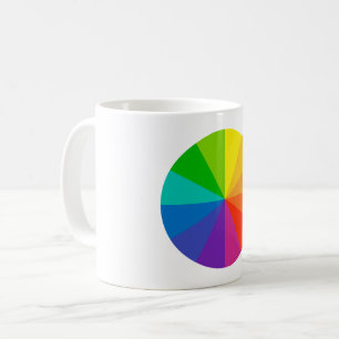 Kleurenwieltheorie School Science Hue Disc Light R Koffiemok