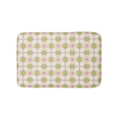 Kleurere achtergrond van het retropatroon 3 badmat (Voorkant)