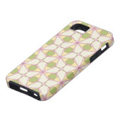 Kleurere achtergrond van het retropatroon 3 Case-Mate iPhone case (Onderkant)