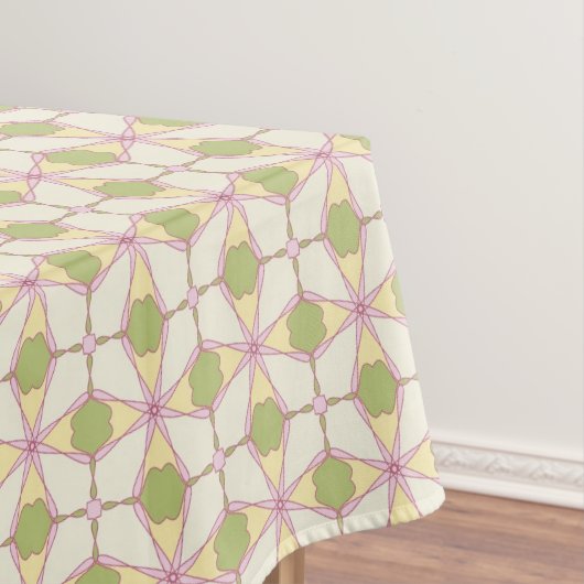 Kleurere achtergrond van het retropatroon 3 tafelkleed (Voorbeeld)
