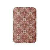 Kleurere achtergrond van het retropatroon 4 badmat (Voorkant Verticaal)